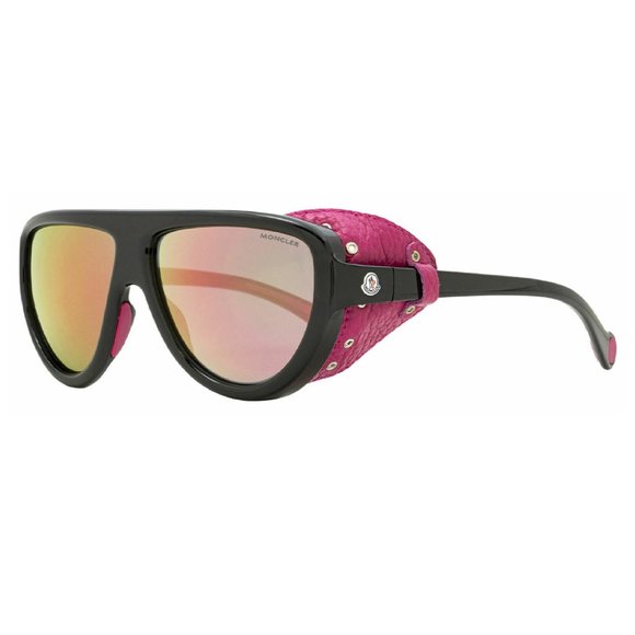 Moncler Shield Style Gray/ Pink Mirror Mirrored Lens. - Picture 1 of 3